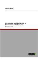 Wie kann das Buch der Sprüche in Depressionen behilflich sein?