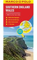 Southern England and Wales Marco Polo Map