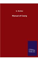 Manual of Coorg