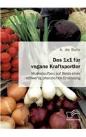 Das 1x1 fur vegane Kraftsportler. Muskelaufbau auf Basis einer vollwertig pflanzlichen Ernahrung