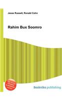 Rahim Bux Soomro
