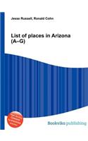 List of Places in Arizona (A-G)