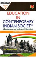 Education In Contemporary Indian Society (Set 2 Vol)