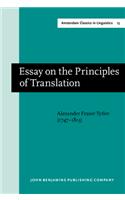 Essay on the Principles of Translation (3rd rev. ed., 1813)