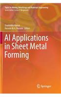 AI Applications in Sheet Metal Forming