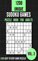 1200 Sudoku Games book
