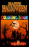 Happy Halloween Coloring Book