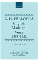 English Madrigal Verse 1588-1632