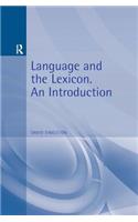 Language and the Lexicon: An Introduction(English)