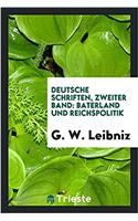 Deutsche Schriften, Zweiter Band