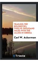 Trailing the Bolsheviki; Twelve Thousand Miles with the Allies in Siberia