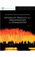 Generalist Practice with Organiz Ations and Communities