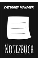 Category Manager Notizbuch