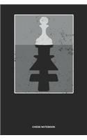 Chess Notebook: Lined Log Book For Chess Player And Club Member: Chess Club Journal Shadow King Gift