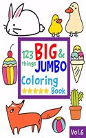 123 things BIG & JUMBO Coloring Book VOL.6