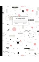 Dot Grid Notebook: Dotted Bullet Journal - Large 8.5 x 11 with 100 Pages White Paper for School Supplies, Office and Home Use - Design Code A4 167