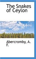 The Snakes of Ceylon: (English)