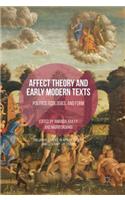 Affect Theory and Early Modern Texts