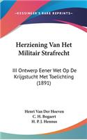 Herziening Van Het Militair Strafrecht