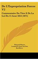 De L'Expropriation Forcee V2