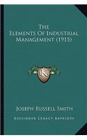Elements of Industrial Management (1915)