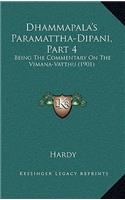 Dhammapala's Paramattha-Dipani, Part 4: Being The Commentary On The Vimana-Vatthu (1901)(English)