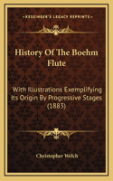 History Of The Boehm Flute: With Illustrations Exemplifying Its Origin By Progressive Stages (1883)