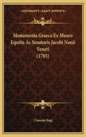 Monumenta Graeca Ex Museo Equitis Ac Senatoris Jacobi Nanii Veneti (1785)