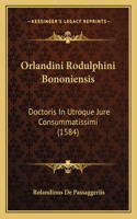 Orlandini Rodulphini Bononiensis