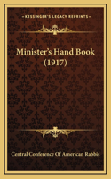 Minister's Hand Book (1917)