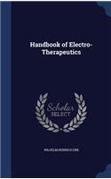 Handbook of Electro-Therapeutics