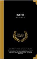 Bulletin; Volume 21 no 8