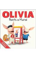 Olivia Paints a Mural