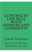 Contracts Law MCQ with answers and comments