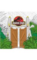 Jurassic Park Adult Coloring Book