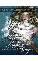 Hadas, Ninfas y Brujas - Libro para Colorear