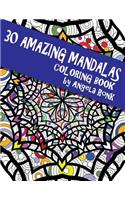 30 Amazing Mandalas: Coloring Book