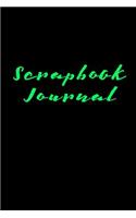 Scrapbook Journal: Blank Lined Journal Notebook