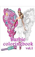 Barbie Coloring Books: Stress Relieving Coloring Book: 1