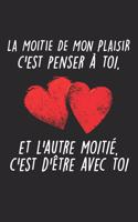 La Moitié de Mon Plaisir C'est Penser à Toi Et L'autre Moitié C'est D'Être Avec Toi