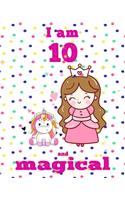 unicorn journal i am 10 and magical