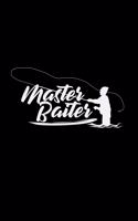 Master Baiter: 6x9 Fishing - grid - squared paper - notebook - notes