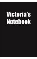 Victoria's Notebook: 6x9 Lined Notebook, Gift For a Friend or a Colleague (Gift For Someone You Love)