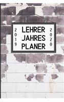 Lehrer Jahres Planer 2019 2020: A5 Lehrerplaner LINIERT Geschenkidee für Lehrer - Abschiedsgeschenk Grundschule - Klassengeschenk - Dankeschön - Geschenk-Buch zum Schulabschluss