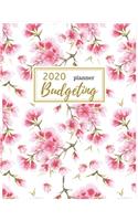 2020 Budgeting Planner: Cherry Blossom Monthly Budget Planner: Daily Weekly Monthly Budget Planner Workbook: 2020 Monthly Financial Budget Planner: Bill Organizer Notebook 