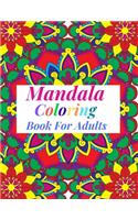 Mandala coloring book for adults: 50 Mandalas: Stress Relieving Mandala Designs for Adults Relaxation