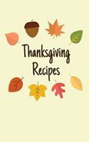 Thanksgiving Recipes