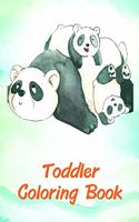 Toddler Coloring Book: my first toddler coloring book fun with animals