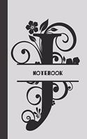 J Notebook letter