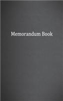 Memorandum Book: 1/4 Inch Graph Ruled, Memo Book, 5x8, 100 Pages